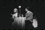 Jill Haworth and Bert Convy in the stage production Cabaret