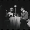 Jill Haworth and Bert Convy in the stage production Cabaret