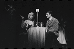 Jill Haworth and Bert Convy in the stage production Cabaret