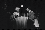 Jill Haworth and Bert Convy in the stage production Cabaret