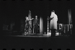 Lotte Lenya, Jack Gilford and Bert Convy in the stage production Cabaret