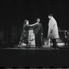 Lotte Lenya, Jack Gilford and Bert Convy in the stage production Cabaret