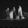 Lotte Lenya, Jack Gilford and Bert Convy in the stage production Cabaret