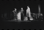 Lotte Lenya, Jack Gilford and Bert Convy in the stage production Cabaret