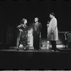 Lotte Lenya, Jack Gilford and Bert Convy in the stage production Cabaret