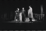 Lotte Lenya, Jack Gilford and Bert Convy in the stage production Cabaret