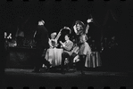 Bert Convy [center] and ensemble in the stage production Cabaret