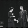 Lotte Lenya and Jack Gilford in the stage production Cabaret