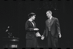 Lotte Lenya and Jack Gilford in the stage production Cabaret