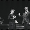 Lotte Lenya and Jack Gilford in the stage production Cabaret