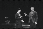 Lotte Lenya and Jack Gilford in the stage production Cabaret