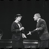 Lotte Lenya and Jack Gilford in the stage production Cabaret