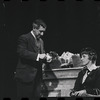 Jack Gilford and Lotte Lenya in the stage production Cabaret