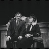 Jack Gilford and Lotte Lenya in the stage production Cabaret