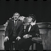 Jack Gilford and Lotte Lenya in the stage production Cabaret