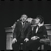 Jack Gilford and Lotte Lenya in the stage production Cabaret