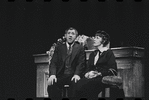 Jack Gilford and Lotte Lenya in the stage production Cabaret