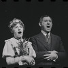 Lotte Lenya and Jack Gilford in the stage production Cabaret