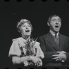 Lotte Lenya and Jack Gilford in the stage production Cabaret