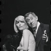 Jill Haworth and Jack Gilford in the stage production Cabaret