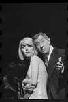 Jill Haworth and Jack Gilford in the stage production Cabaret
