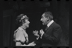 Lotte Lenya and Jack Gilford in the stage production Cabaret