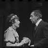Lotte Lenya and Jack Gilford in the stage production Cabaret