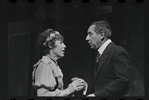 Lotte Lenya and Jack Gilford in the stage production Cabaret