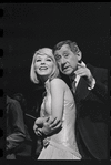 Jill Haworth and Jack Gilford in the stage production Cabaret