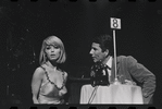 Jill Haworth and Bert Convy in the stage production Cabaret