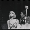 Jill Haworth and Bert Convy in the stage production Cabaret