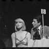 Jill Haworth and Bert Convy in the stage production Cabaret