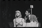 Jill Haworth and Bert Convy in the stage production Cabaret