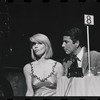Jill Haworth and Bert Convy in the stage production Cabaret
