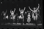 Ensemble dancers in the stage production Cabaret