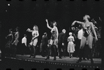 Ensemble dancers in the stage production Cabaret
