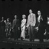 Edward Winter, Lotte Lenya, Jack Gilford, Jill Haworth, Bert Convy, Joel Grey and ensemble in the stage production Cabaret