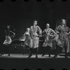 Ensemble dancers in the stage production Cabaret