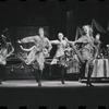 Ensemble dancers in the stage production Cabaret
