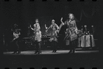 Ensemble dancers in the stage production Cabaret