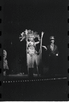 Joel Grey and ensemble in the stage production Cabaret