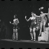 Joel Grey and ensemble in the stage production Cabaret