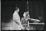 Bert Convy and Lotte Lenya in the stage production Cabaret