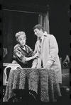 Lotte Lenya and Bert Convy in the stage production Cabaret