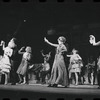 Jill Haworth, Bert Convy [left] and ensemble in the stage production Cabaret