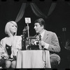 Jill Haworth and Bert Convy in the stage production Cabaret