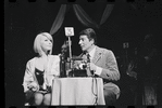 Jill Haworth and Bert Convy in the stage production Cabaret