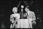 Jill Haworth and Bert Convy in the stage production Cabaret