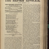 The Reform advocate