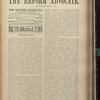 The Reform advocate